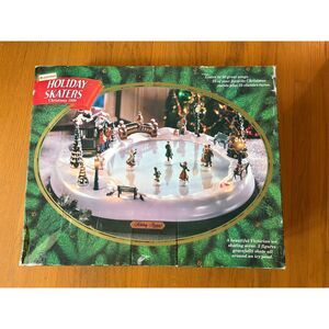 VTG Mr. Christmas Holiday Skaters - Christmas 1890 *READ*